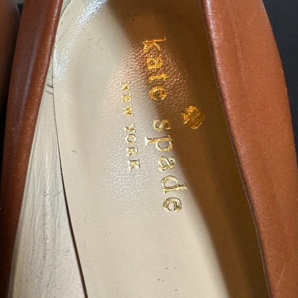 Kate Spade New York size 6.5 B tan pumps